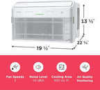 Frigidaire GHWQ103WC1 Inverter Quiet Temp Room Air Conditioner 10,000 BTU with Wi-Fi Connected