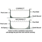 Aquarian Phoenix 18' x 52 Steel Frame DIY Family Above Ground Pool Kit