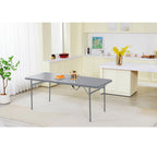 Mainstays 6' Rectangle Centerfold Folding Table, White