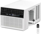 Antarctic Star 12,000 BTU U-Shaped Window Air Conditioner Unit Cools up to 550 Sq.Ft. with 6 Modes