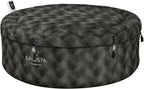 Bestway SaluSpa Miami EnergySense AirJet Inflatable Hot Tub Spa (71 x 26) | Portable Hot Tub with 2 Covers (1 Energy-Efficient Thermal Cover and 1 Standard Cover) | Fits Up to 2-4 Persons | Black