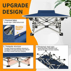 2-Pack Camping Cots with Mattress Comfortable Folding Bed Heavy Duty Baby Cot