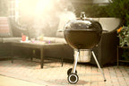 Weber Original Charcoal Grill, 22 Inch Premium Kettle Charcoal Grill, Copper
