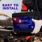 MM-H5 Start and Stop Car BCI Group Size 47 12V 60 AH, 100RC, 680 CCA Rechargeable AGM Car Battery