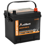 Anlibatt BCI Group 48 Battery, AGM 12 Volt Rechargeable Automotive Batteries for Car, H6 760CCA 70Ah 120RC, Maintenance Free
