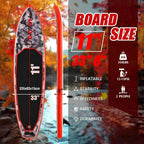 FunWater Inflatable Stand Up Paddle Board Premium SUP Paddle Accessories EVA Deck
