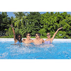 Bestway 18ft x 9ft x 4ft Rectangular Above Ground Swimming Pool Kit