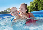 Intex 8 foot x 24 inch Easy Set Round Above Ground  Swimming Pool with Filter Pump, 28107EH