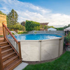 Aquarian Phoenix 18' x 52 Steel Frame DIY Family Above Ground Pool Kit