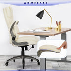 Executive Office Chair Computer Desk Chair Swivel Home Office Chair Upgraded Casters