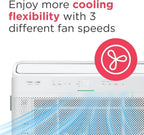 Frigidaire GHWQ103WC1 Inverter Quiet Temp Room Air Conditioner 10,000 BTU with Wi-Fi Connected