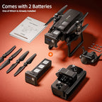 Adult-specific camera drone with 4K UHD aerial photography 3-axis gimbal 10000-foot control