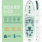 FunWater Inflatable Stand Up Paddle Board Premium SUP Paddle Accessories EVA Deck