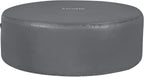 Bestway SaluSpa Miami EnergySense AirJet Inflatable Hot Tub Spa (71 x 26) | Portable Hot Tub with 2 Covers (1 Energy-Efficient Thermal Cover and 1 Standard Cover) | Fits Up to 2-4 Persons | Black