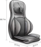 COMFIER Massager Chair with Heat Shiatsu Neck Back Massager Portable with Compress