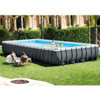 INTEX Ultra XTR 24' x 12' x 52 Above Ground Swimming Pool Set w/ Pump