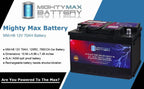 MM-H5 Start and Stop Car BCI Group Size 47 12V 60 AH, 100RC, 680 CCA Rechargeable AGM Car Battery