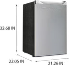 Frigidaire Upright Freezer 6.5 cu. ft. Deep Freeze Vinyl Coated Metal Wire Shelving Compact