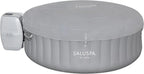 Bestway SaluSpa Miami EnergySense AirJet Inflatable Hot Tub Spa (71 x 26) | Portable Hot Tub with 2 Covers (1 Energy-Efficient Thermal Cover and 1 Standard Cover) | Fits Up to 2-4 Persons | Black