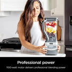 Ninja BL660 Professional Compact Smoothie and Food Processor Blender 1100W 3 Functions