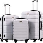 Luggage 3 Piece Set Suitcase Spinner Hardshell Lightweight TSA Lock