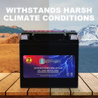 MM-H5 Start and Stop Car BCI Group Size 47 12V 60 AH, 100RC, 680 CCA Rechargeable AGM Car Battery