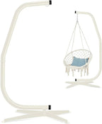 Best Choice Products Metal Hanging Hammock C-Stand for Chair Weather Resistant Finish