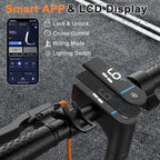 Electric Scooter 350W/500W Powerful Motor 8.5/10 Solid Tires 19/22Mph 28/21/12 Miles Range