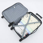 Hardside Travel Luggage Lilac Set of 4