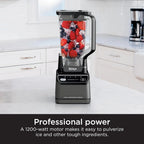 Ninja BL610 Professional 72 Oz Countertop Blender with 1000-Watt Base and Total Crushing Technology for-Smoothies, Ice and Frozen Fruit, Black