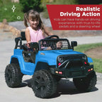 Best Choice Products 12V Kids Ride-On Truck Car with Spring Suspension and LED Lights