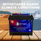 MM-H5 Start and Stop Car BCI Group Size 47 12V 60 AH, 100RC, 680 CCA Rechargeable AGM Car Battery
