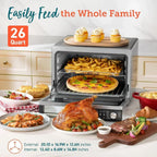 COSORI 11-in-1 air fryer 13-quart capacity combines grilling toasting baking and reheating