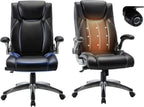 Executive Office Chair Computer Desk Chair Swivel Home Office Chair Upgraded Casters