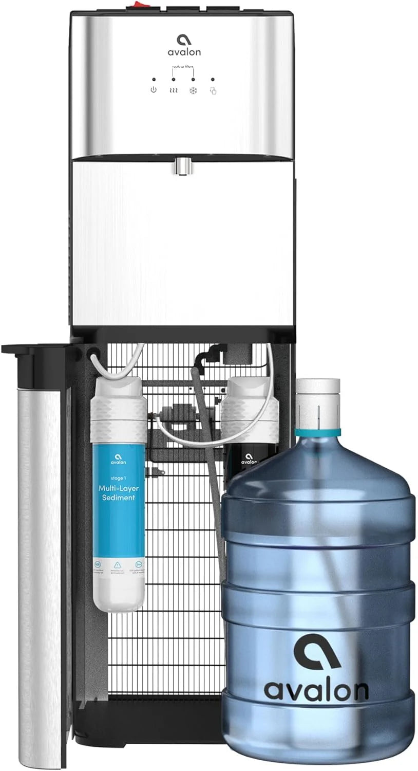 Avalon Bottom Loading Water Cooler Water Dispenser with BioGuard 3 Temperature Settings