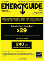 Whynter CUF-112SS Mini, Energy Star Rated Small Upright Freezer with Lock, Stainless Steel -1.1 Cubic Feet