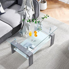 Living Room Rectangle Coffee Table Tea Table Suitable for Waiting Room Modern Side Coffee Table