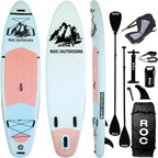 Roc Inflatable Stand Up Paddle Board with Premium SUP Paddle Board Accessories