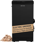 EAST OAK 30 Outdoor Electric Smoker Built-in meat probe smokes up to 6 times longer