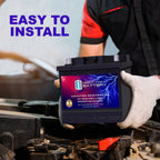 MM-H5 Start and Stop Car BCI Group Size 47 12V 60 AH, 100RC, 680 CCA Rechargeable AGM Car Battery