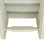 Aqua Select White Outside Flip-up Safety Ladder for Above Ground Pools 48-54H