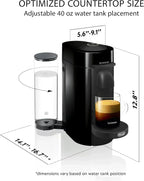 Nespresso Vertuo Plus Coffee and Espresso Maker by De'Longhi
