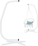 Best Choice Products Metal Hanging Hammock C-Stand for Chair Weather Resistant Finish