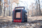 Portable Propane Radiant Heater, 4,000-9,000 BTU, for campers, workshops, patios, and more