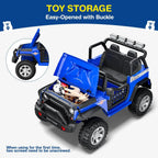 L8 Ride On Car, 2 Seater, 12V Kids Electric Car w/Remote Control, 4-Wheel Suspension, Bluetooth Speaker, Multi Music Modes, 3 Speeds, LED Lights, Xmas & Birthday Gift Ideas for Kids Ages 3+