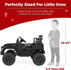 Best Choice Products 12V Kids Ride-On Truck Car with Spring Suspension and LED Lights