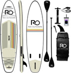Roc Inflatable Stand Up Paddle Board 10' 6 with Premium SUP Paddle Board Accessories