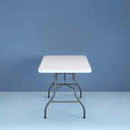 Cosco 6 Foot Premium Folding Table, White Speckle