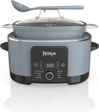 Ninja Slow Cookers 8.5-Quart Multi-Cooker with Dutch oven, steamer, glass lid with integrated spoon, nonstick and oven-safe pot