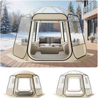 VEVOR Pop up Sports Tent, 8 Sizes Optional Clear Bubble Tent for 1-6 Person
